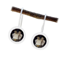 Charlotte Brown Solitaire Earrings for Everyday Glam