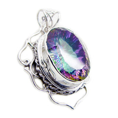 Charlotte Pendant Jewelry with Colorful Gemstone Design Mystic Quartz multicolor Multicolor