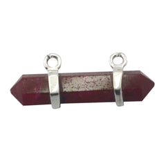 Charlotte Red Pendant - Stylish Gemstone Jewellery Indian Ruby Red Red