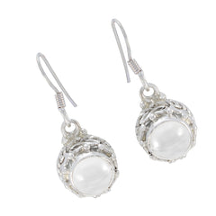 Chen White Dangle Earrings for Everyday Elegance