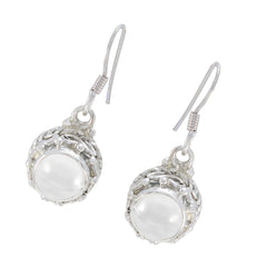 Chen White Dangle Earrings for Everyday Elegance