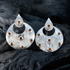 Xiu Chunky Stud Earrings with Vibrant Gemstones