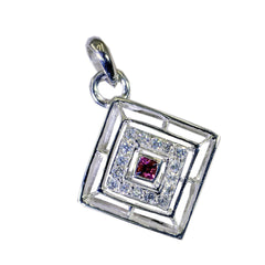 Claire Red Valentine Pendant – Stylish Gemstone Accessory