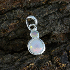 Claire White Feminine Dainty Pendant