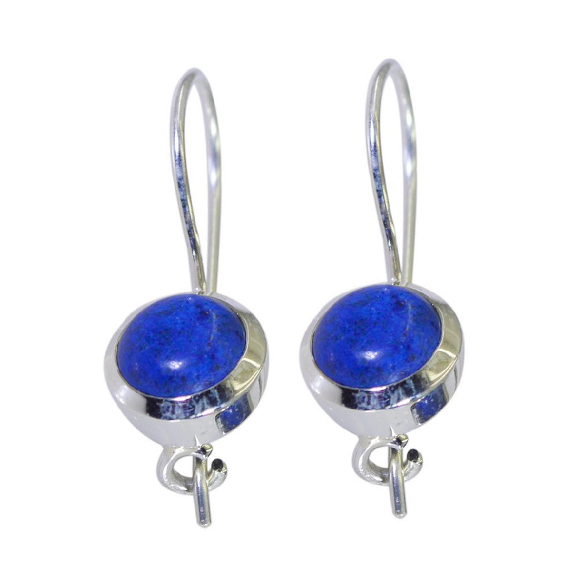 Clara Blue Dangle Earrings for Everyday Glam Lapis Lazuli Blue Dangle
