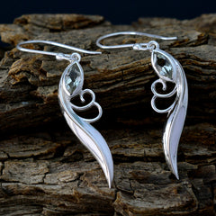 Clara Green Dangle Earrings for Everyday Glam