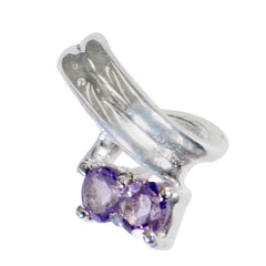 Clara Purple Featherlight Pendant - Elegant Gemstone Jewelry