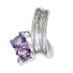 Clara Purple Featherlight Pendant - Elegant Gemstone Jewelry