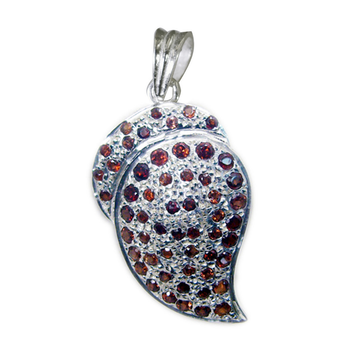 Natalie Classic Fairytale Jewelry Pendant Garnet Red Red