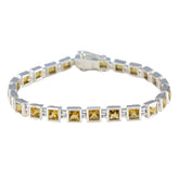 Pauline Classic Gemstone Bracelet for Everyday Elegance Citrine Yellow