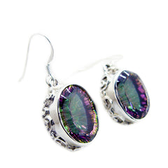 Ji-eun Classic Gemstone Earrings for Everyday Glam
