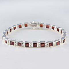 Penelope Classic Red Tennis Bracelet for Everyday Glam