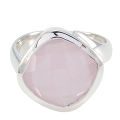 Mia Sophisticated Pink Solitaire Ring