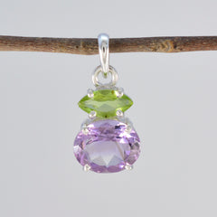 Zoey Colorful Gemstone Pendant India for Everyday Glam