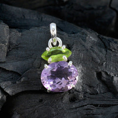 Zoey Colorful Gemstone Pendant India for Everyday Glam