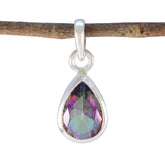Wen Contemporary Fashion Jewelry Pendant with Gemstone Mystic Quartz multicolor Multicolor