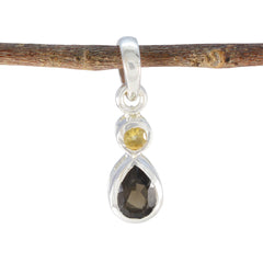 Yan Contemporary Minimalist Pendant with Gemstones Multi Stone multicolor Multicolor