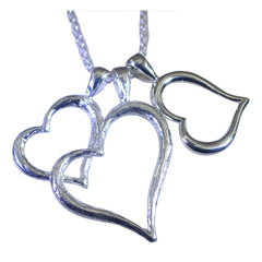 Dayana Dainty Fairytale Pendant Heart Charm Necklace