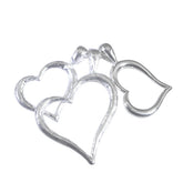 Dayana Dainty Fairytale Pendant Heart Charm Necklace Plain Plain Plain