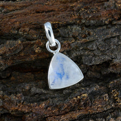 Victoria Dainty Gemstone Jewelry Silver Triangle Pendant