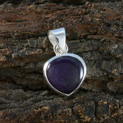 Pilar Dainty Gemstone Pendant in Amethyst Design