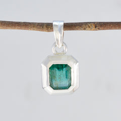 Zoey Dainty Green Gemstone Pendant for Everyday Glam