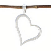 Zoe Dainty Heart Pendant - Elegant Everyday Jewelry Plain Plain Plain
