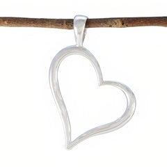 Zoe Dainty Heart Pendant - Elegant Everyday Jewelry Plain Plain Plain