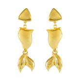 Amanda Dainty Silver Stud Earrings for Everyday Glam Plain Gray Stud