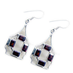 Eva Dangle Earrings for Women with Gemstone Detail