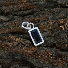 Scarlett Delicate Black Gemstone Necklace Pendant