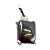 Mila Delicate Cocktail Pendant - Gemstone Elegance Garnet Red Red