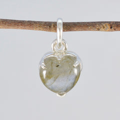Florencia Delicate Gemstone Jewelry Heart Pendant
