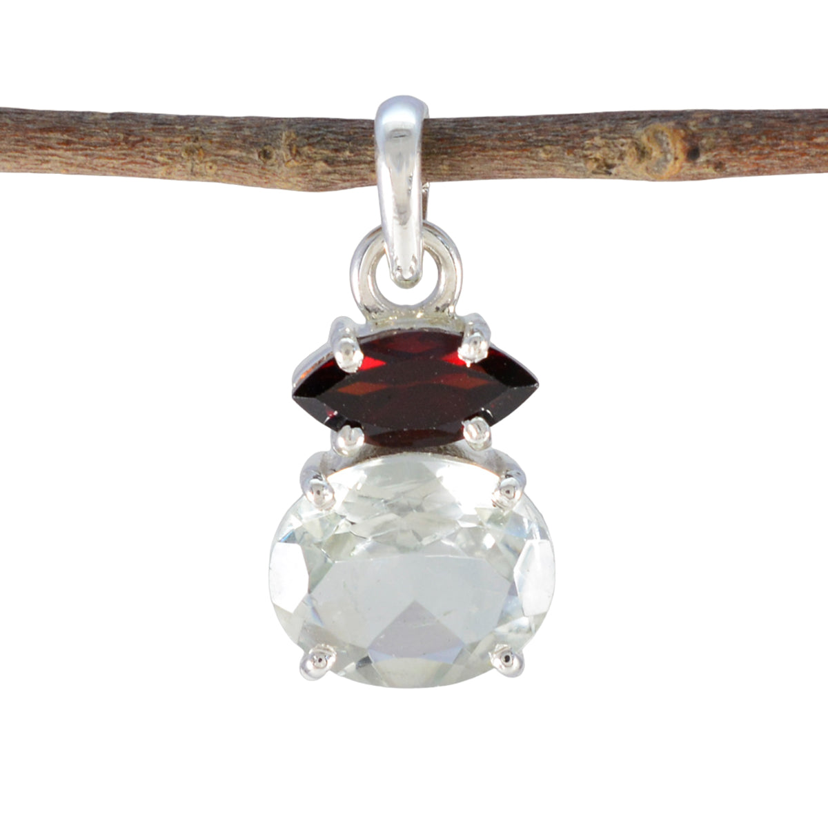 Zoe Delicate Gemstone Pendant for Everyday Elegance Multi Stone multicolor Multicolor