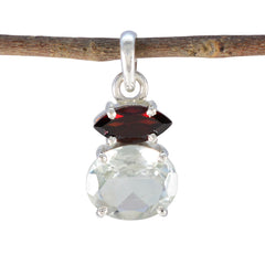 Zoe Delicate Gemstone Pendant for Everyday Elegance Multi Stone multicolor Multicolor
