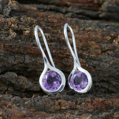 Hanna Delicate Purple Earrings for Everyday Elegance