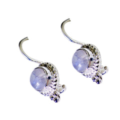 Camila Delicate White Dangle Earrings for Everyday Elegance