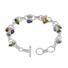 Lea Dhanteras Classic Bracelet with Colorful Gemstones