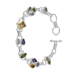 Lea Dhanteras Classic Bracelet with Colorful Gemstones