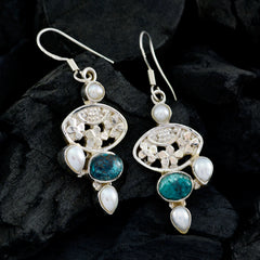 Nora Edgy Gemstone Earrings for Daily Glam Style