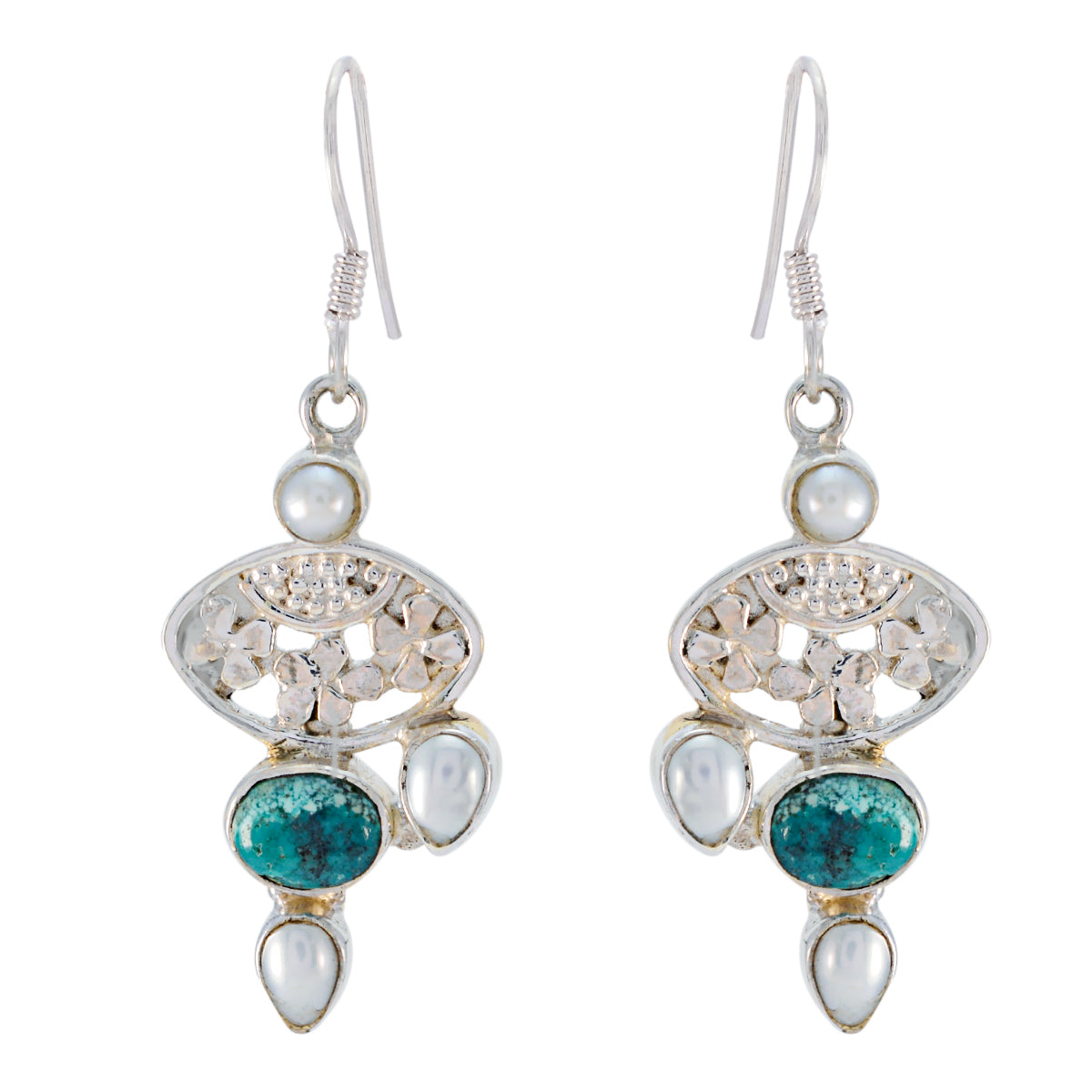 Nora Edgy Gemstone Earrings for Daily Glam Style Multi multicolor Dangle