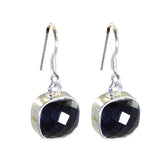 Hazel Elegant Black Dangle Earrings for Chic Style Black Onyx Black Dangle
