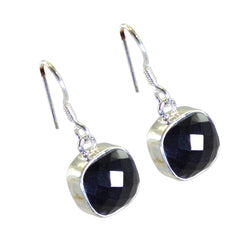 Hazel Elegant Black Dangle Earrings for Chic Style