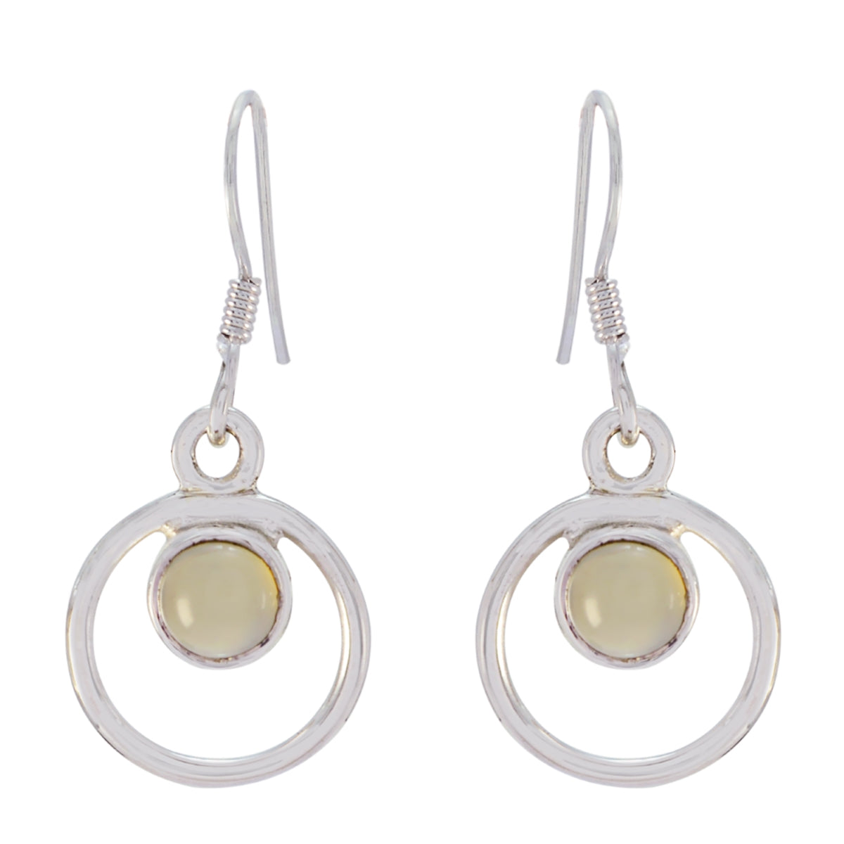 Amelia Elegant Blue Dangle Earrings for Chic Style Chalcedony Blue Dangle