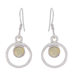 Amelia Elegant Blue Dangle Earrings for Chic Style Chalcedony Blue Dangle