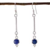 Ella Elegant Blue Dangle Earrings for Every Occasion Lapis Lazuli Blue Dangle