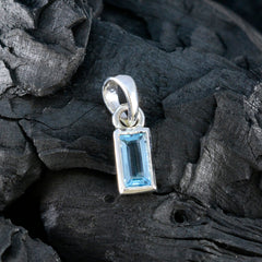 Ying Elegant Blue Gemstone Pendant - Timeless Jewelry