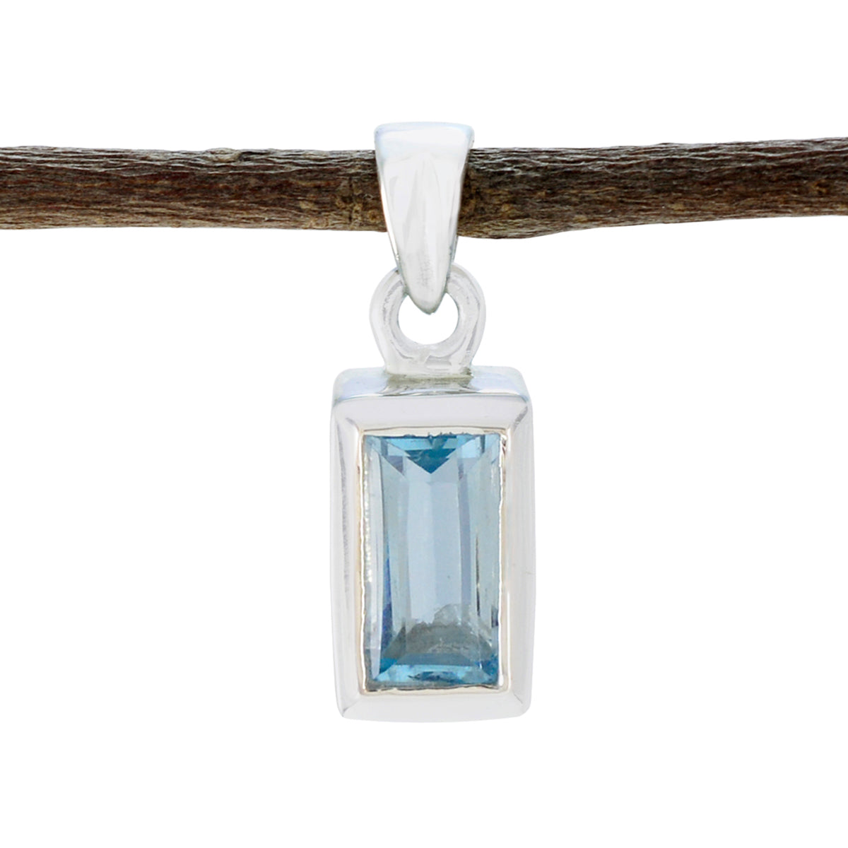 Ying Elegant Blue Gemstone Pendant - Timeless Jewelry Blue Topaz Blue Blue