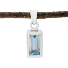 Ying Elegant Blue Gemstone Pendant - Timeless Jewelry Blue Topaz Blue Blue