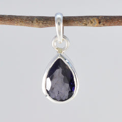 Seo-yeon Elegant Blue Heart Pendant for Daily Glam